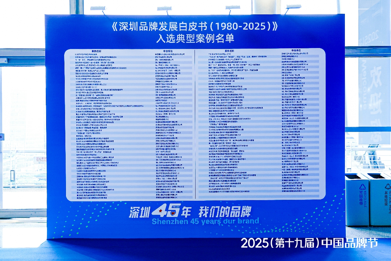 荣誉 | 联合利丰获评《深圳品牌发展白皮书(1980-2025)》卓越品牌等多项殊荣