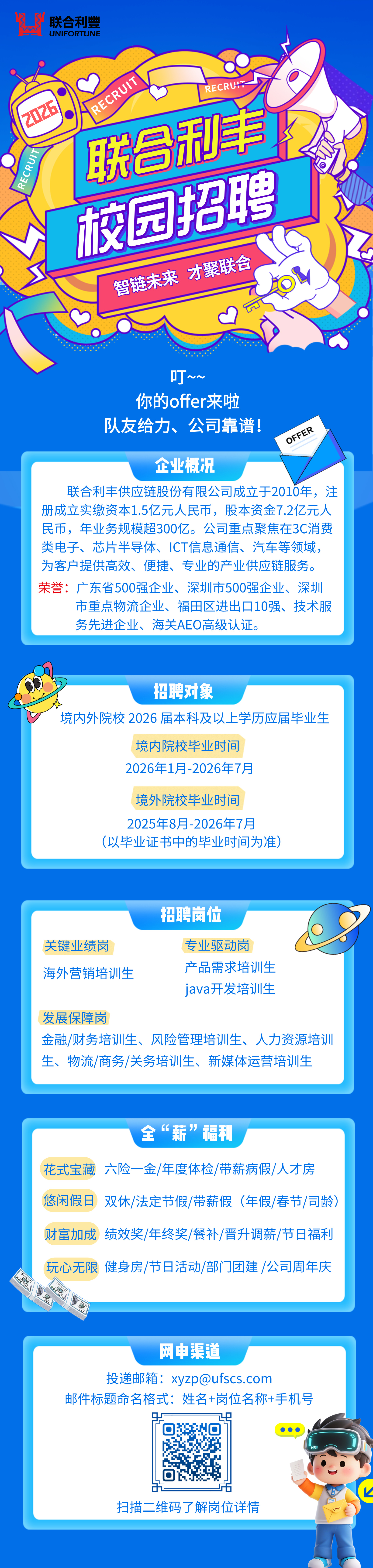 联合利丰2026届校园招聘正式启动！